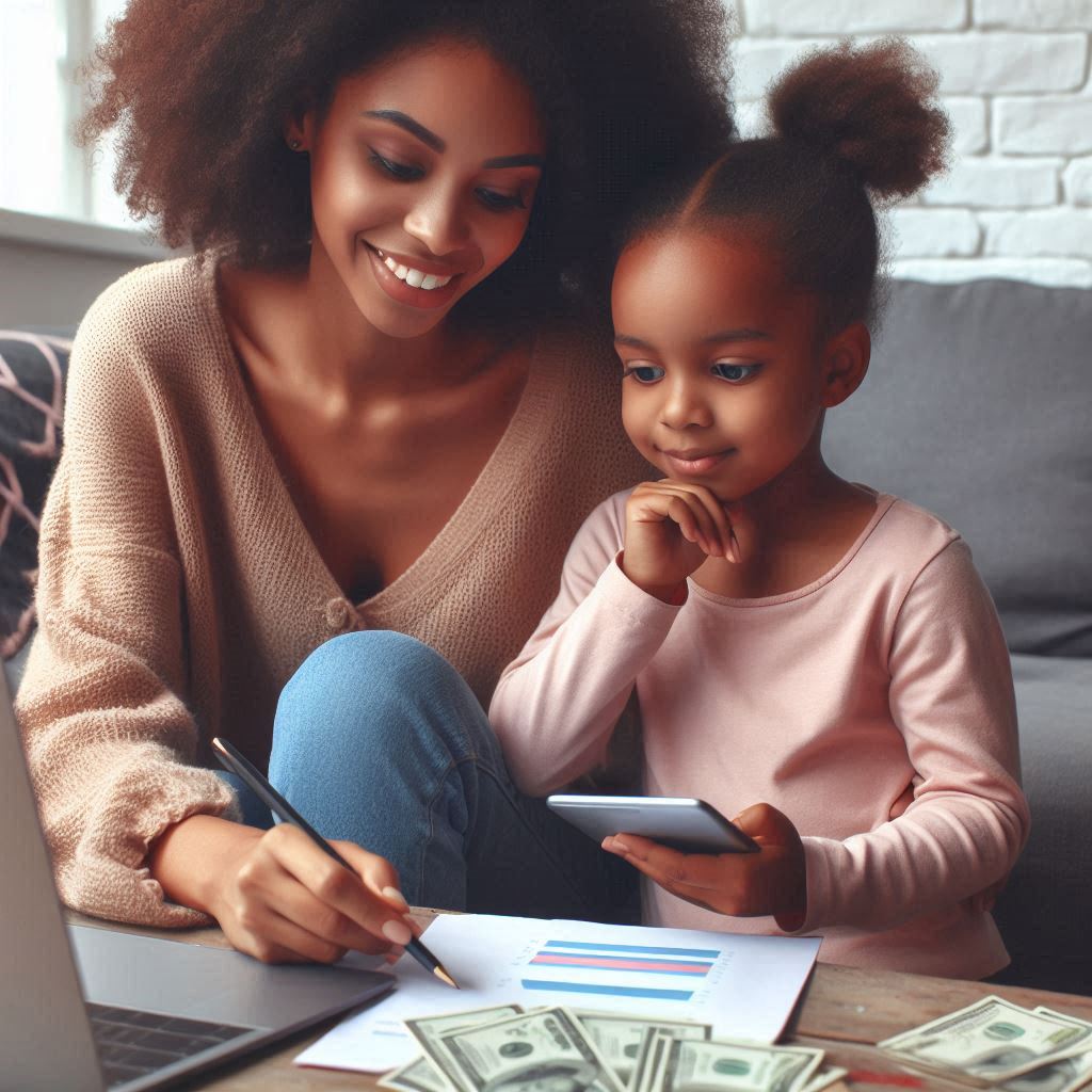 Mother and Daughter Budgeting